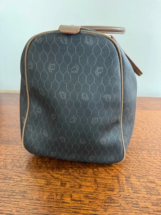 Christian Dior Honeycomb Boston Bag Brown & Tan with COA - Picture 5 of 16